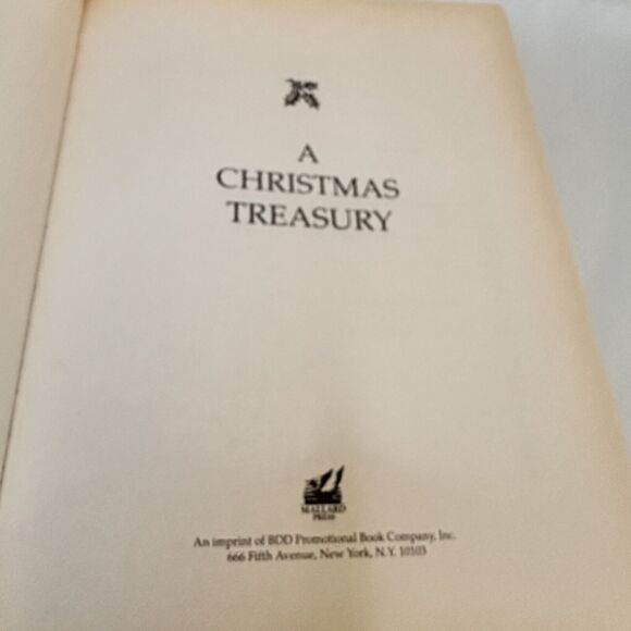 A CHRISTMAS TREASURY Collection of Classic Christmas Stories Poems Dickens - Picture 11 of 13